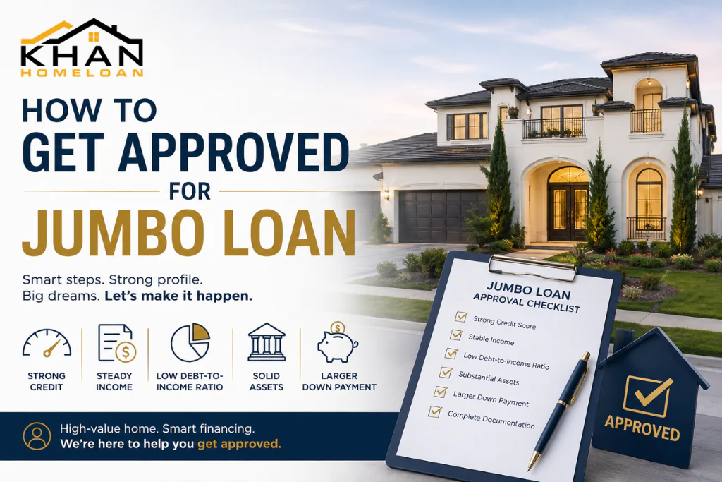how to get approved for jumbo loan for luxury home buyers